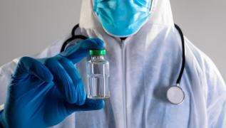 Ilustratie doză de vaccin