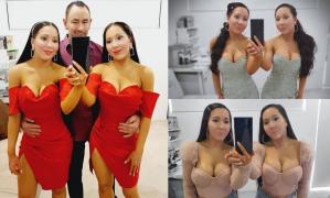 Două surori gemene identice s-au logodit cu iubitul pe care îl împart de mai bine de zece ani, în SUA