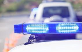 În imagine: Sirena unei autospeciale de poliţie