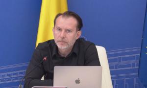 Florin Cîţu, videoconferință cu prefecții pe tema inundațiilor