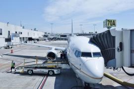 Un avion care trebuia să plece din Los Angeles, întors din drum de un pasager care a sărit din aeronava pregătită să decoleze