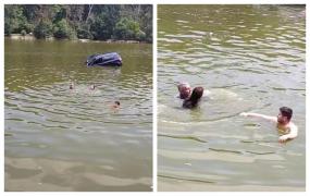 Tânăra din Iaşi care a sărit cu maşina în lac a fost reţinută pentru că avea o alcoolemie de peste unu la mie. Poliţistul care a salvat-o, premiat