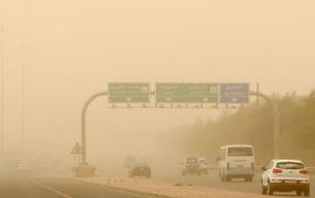 Furtună de nisip în Kuweit