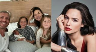 Gal Gadot împreună cu familia