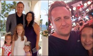 in imagine: Travor Pelling alături de familia lui