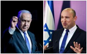 Benjamin Netanyahu și Naftali Bennett