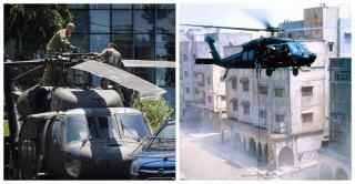 Bucureştenii s-au simţit, pentru câteva momente, precum în celebra peliculă "Black Hawk Down"