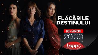 "Flăcările destinului" are premiera la Happy Channel pe 29 iulie