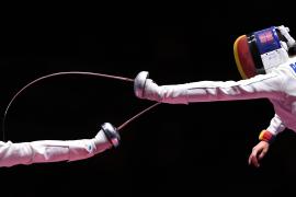 Ana Maria Popescu, în timpul unui meci la Jocurile Olimpice de la Rio 2016