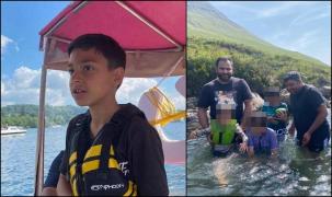 Băiatul de 9 ani, împreună cu tatăl, prietenul de familie şi băieţelul de 7 ani