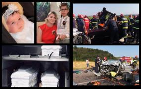 Victimele care şi-au pierdut viaţa în cumplitul accident din Răcăciuni, conduse pe ultimul drum, în Bacău şi Suceava