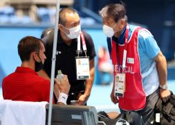 Daniil Medvedev a cerut două pauze medicale în timpul partidei de tenis de la Jocurile Olimpice
