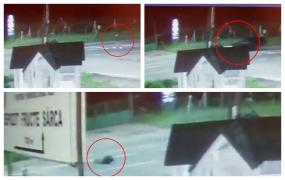 Un bărbat a fost spulberat pe şosea din Iaşi de un şofer fugar. Momentul impactului a fost surprins de o cameră de supraveghere
