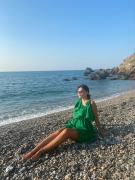 Ioana Ginghină, vacanţă în familie, în Spania şi în Grecia, înaintea revenirii pe platoul de filmare de la Adela