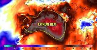 Cupolă de caniculă peste zona mediteraneană: coduri roșii și portocalii în Spania, Grecia și Italia
