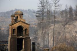 Toate incendiile din Grecia sunt sub control, au anunțat pompierii eleni. În ultimele 2 zile a plouat torențial, iar temperaturile au scăzut