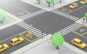 Nou marcaj rutier pe străzile din Bucureşti. Ce amendă riști dacă nu îl respecți