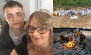 Callum Osborne-Ward şi mama lui