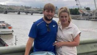 Ruby Flanagan şi soţul ei, Leon Clarke