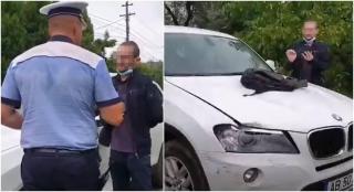 Medic legist reţinut în Alba, după ce a lovit două mașini și a fugit. Prins de polițiști, a refuzat să sufle în etilotest