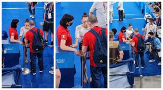 Larisa Iordache s-a retras din finala olimpică de la bârnă