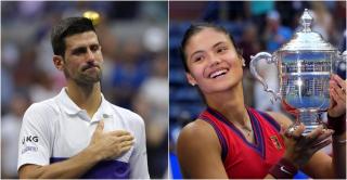 Novak Djokovic a felicitat-o pe Emma Răducanu