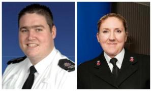 Cei doi poliţişti s-ar fi iubit de cel puţin patru ori în maşina de serviciu