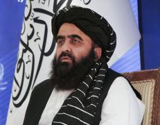 Ministrul taliban de Externe Amir Khan Muttaqi
