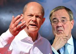 Olaf Scholz și Armin Laschet