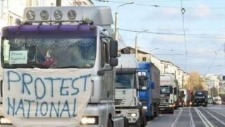 Protest masiv al transportatorilor. Șoferii de TIR amenință că vor bloca drumuri din întreaga țară