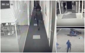 Momentul dramatic în care patru hoți dispar cu un seif de 750 de kilograme plin ochi cu ceasuri și bijuterii de lux, în Anglia