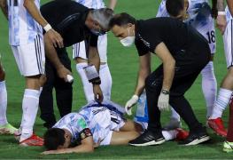 Lionel Messi, primind îngrijiri medicale în meciul Argentinei cu Venezuela