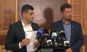 George Simion, despre moţiunea împotriva premierului: ''Pentru ca România să trăiască, este nevoie ca Florin Cîţu să plece''