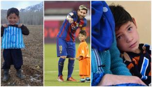 Calvarul prin care trece copilul afgan care a primit un tricou de la Messi. Îi cere ajutor fotbalistului pentru a-l salva de talibani