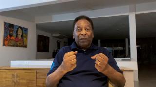 Pele a transmis un mesaj plin de optimism fanilor săi