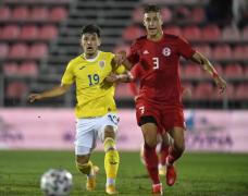 Românii au avut o evoluţie modestă împotriva fotbaliştilor din Georgia