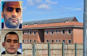 Alertă în Italia, după ce un român și un marocan au evadat din închisoare. Au făcut o gaură în zid și au coborât cu cearșafuri înnodate