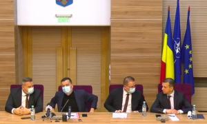 Secretar de stat din aparatul propriu al lui Grindeanu, fără mască de protecţie la o conferinţă de presă. Reacţia vicepremierului