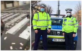 Ploaie cu bani pe o șosea din Teleorman. Doi frați s-au trezit în trafic cu o sacoșă cu 10.000 de euro pe parbrizul mașinii