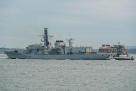 nava de război HMS Northumberland