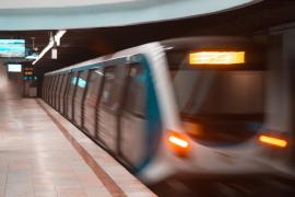 stație de metrou din București