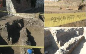 Au dat peste osemintele unei femei în timp ce căutau vestigii în curtea unui muzeu din Drobeta-Turnu Severin. Cadavrul ar fi fost aruncat acolo de aproape 20 de ani