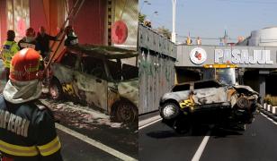 De ce nu au intervenit şoferii să stingă incendiul din Pasajul Unirii? Arafat explică ce să faci atunci când îți ia foc mașina