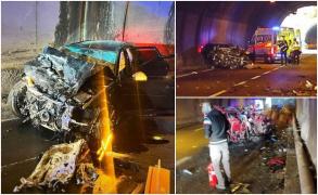 O mamă și fiica ei au murit pe loc într-o Dacie Sandero care circula pe sensul greșit, într-un tunel din Lombardia, Italia