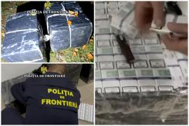 Contrabandişti de ţigări, opriţi cu focuri de armă