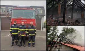 Imagini de la faţa locului