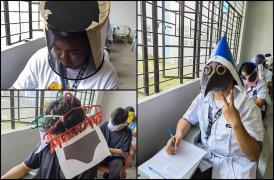 Studenţii de la facultatea din Filipine