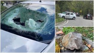 Șoferul strivit de bolovan pe Defileul Jiului vizitase mormântul lui Arsenie Boca, înainte de tragedie