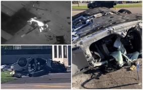 Accident grav, cu un Maserati furat