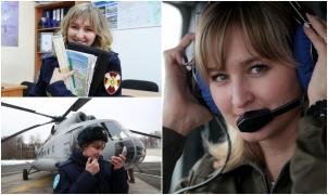 Ele sunt "îngerii morţii" din armata rusă. Femeile pilot pot zbura cu orice aparat, de la elicoptere la bombardiere nucleare